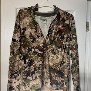 Sitka core lightweight camo hoodie